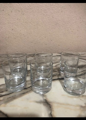 Şeffaf Cam Bardak Seti
