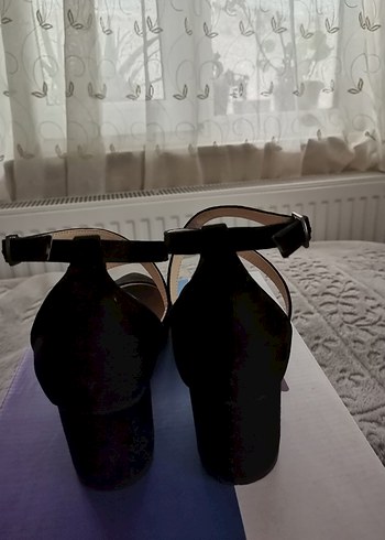 38 Beden siyah Renk Diger Siyah Stiletto Topuklu Kadın Ayakkabı