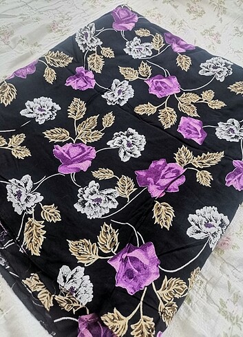xl Beden 3,15 metre pamuklu ince basma kumaş
