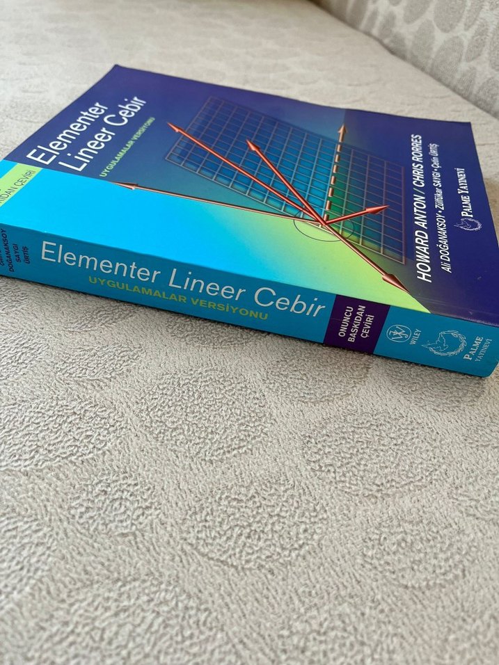 Elementer Lineer Cebir Uygulamalar Versiyonu Kitap - Görsel 3