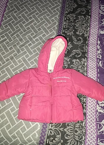 0-3 Ay Beden pembe Renk C&A bebek pamuk mont
