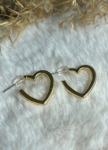 Kalp Gold küpe 