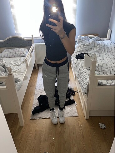 s Beden gri Renk Nike tech esofman