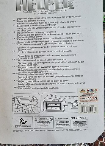 Diğer OYUNCAK MATKAP SETİ