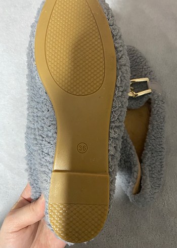 Siyah Kadın Toka Detaylı Rahat Babet - Görsel 4