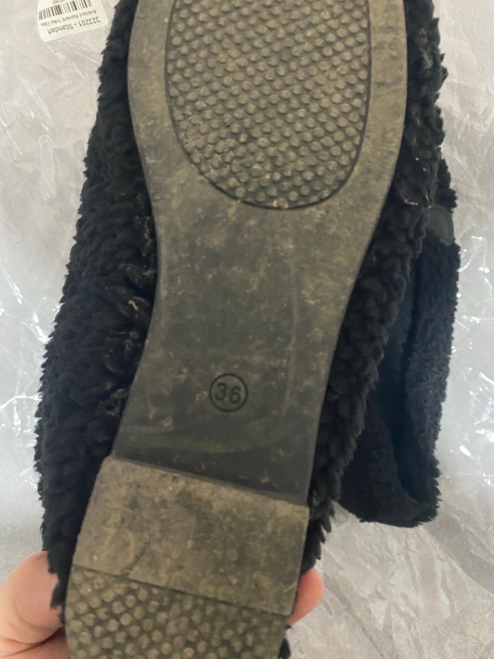 Siyah Kadın Toka Detaylı Rahat Babet - Görsel 2