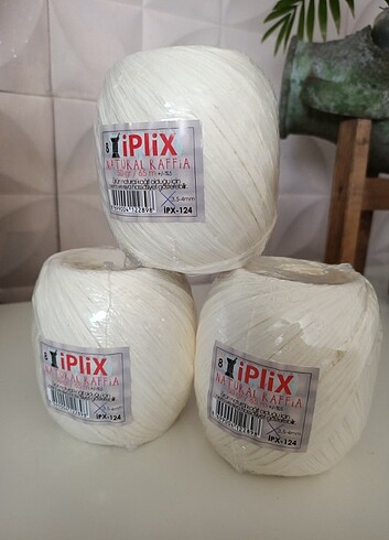 Yerli Yıkanabilir Rafya 50 gram 3 adet