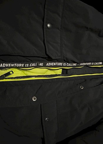 Erkek çocuk Siyah  Mont - Görsel 4