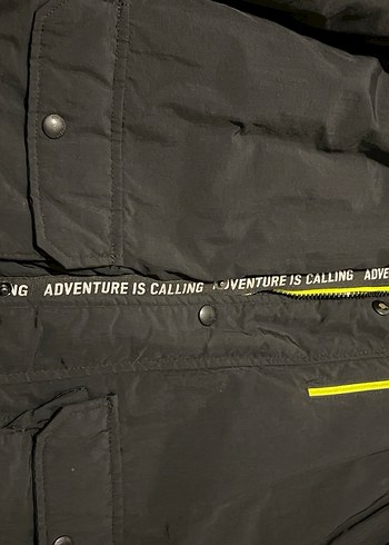 Erkek çocuk Siyah  Mont - Görsel 5