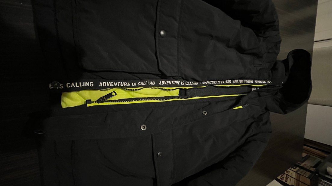 Erkek çocuk Siyah  Mont - Görsel 4