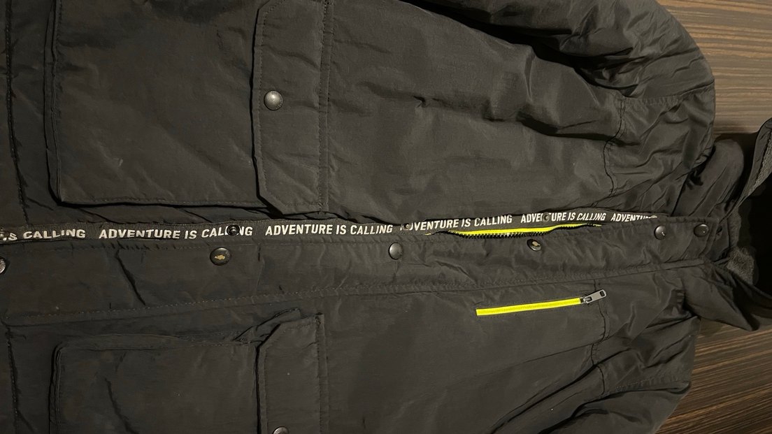 Erkek çocuk Siyah  Mont - Görsel 5