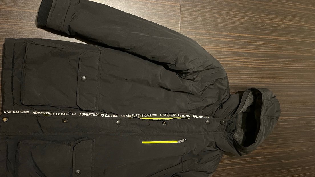 Erkek çocuk Siyah  Mont - Görsel 2