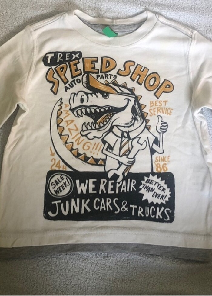 Erkek çocuk sweatshirt 3 yaş - Görsel 3