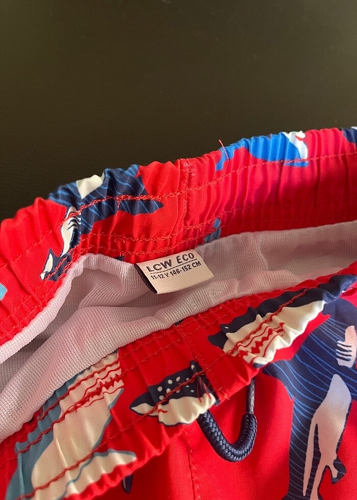 Erkek çocuk 11-12 yaş deniz şortu - Görsel 3