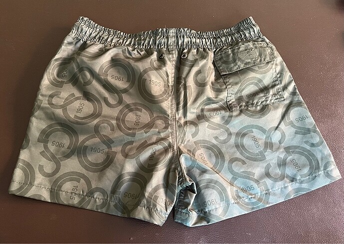 Erkek çocuk 13-14 yaş galatasaray logolu deniz şortu - Görsel 2