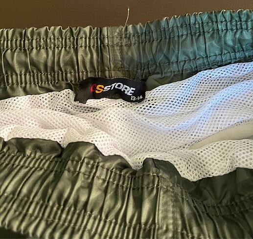 Erkek çocuk 13-14 yaş galatasaray logolu deniz şortu - Görsel 3