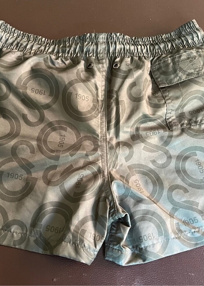 Erkek çocuk 13-14 yaş galatasaray logolu deniz şortu - Görsel 2