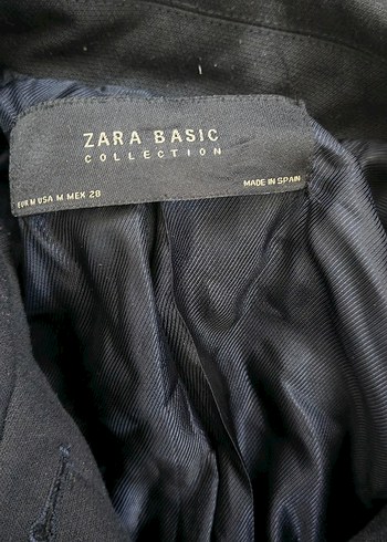 Siyah Düğmeli Kaban Zara - Görsel 2