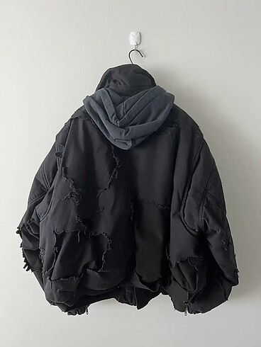 Balenciaga Balenciaga Destroyed Bomber Jacket