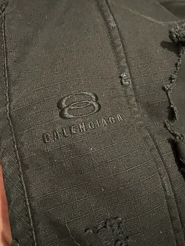 tek beden Beden siyah Renk Balenciaga Destroyed Bomber Jacket