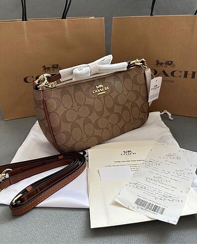 Coach Coach messico model orijinal çanta hemen teslim taba renk