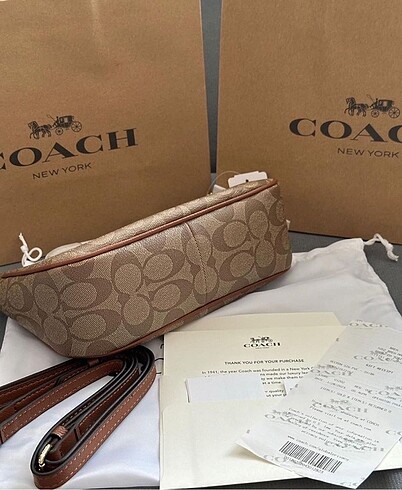  Beden kahverengi Renk Coach messico model orijinal çanta hemen teslim taba renk