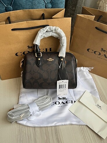 Coach mini rowan hemen teslim acı kahve