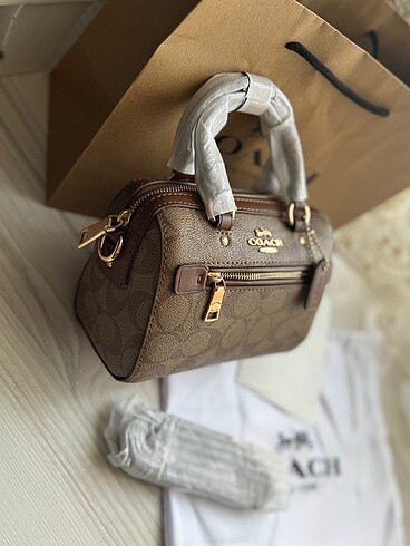 Coach Coach mini rowan crossbody taba hemen teslim orjinal