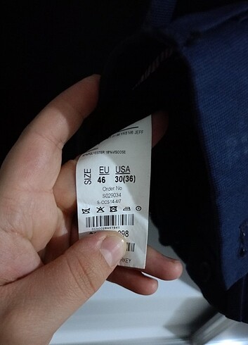 46 Beden Ceket takımı sarar