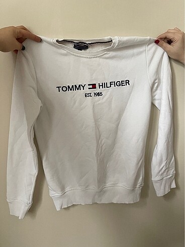 Sweat tommy beyaz