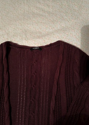 LC Waikiki Lc waikiki mürdüm kadın örgü hırka