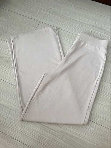 Bej fitilli pantolon