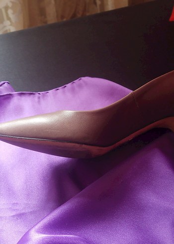 39 Beden Beymen Vizon Stiletto Topuklu Kadın Ayakkabı