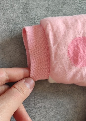 Pembe Puantiyeli Bebek Kız Tulumu - Görsel 5