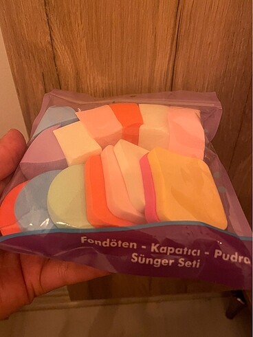  Beden 15 li makyaj Süngerleri
