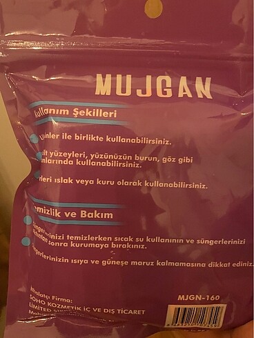  Beden Renk 15 li makyaj Süngerleri