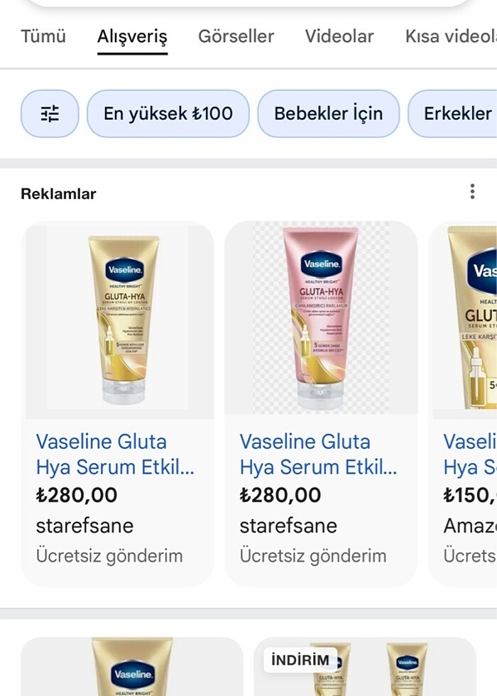 Vadeline leke karşıtı krem - Görsel 4