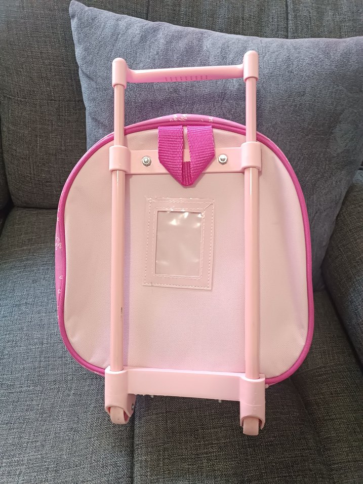 Parlak Pembe Minnie Mouse Çekçekli Çanta - Görsel 2