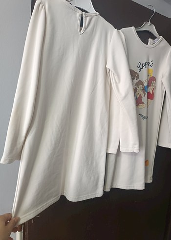 Kız Çocuk Uzun Kollu Renkli Baskılı Pamuklu Tişört - Görsel 5