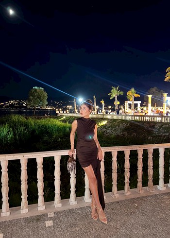 Acı kahve elbise