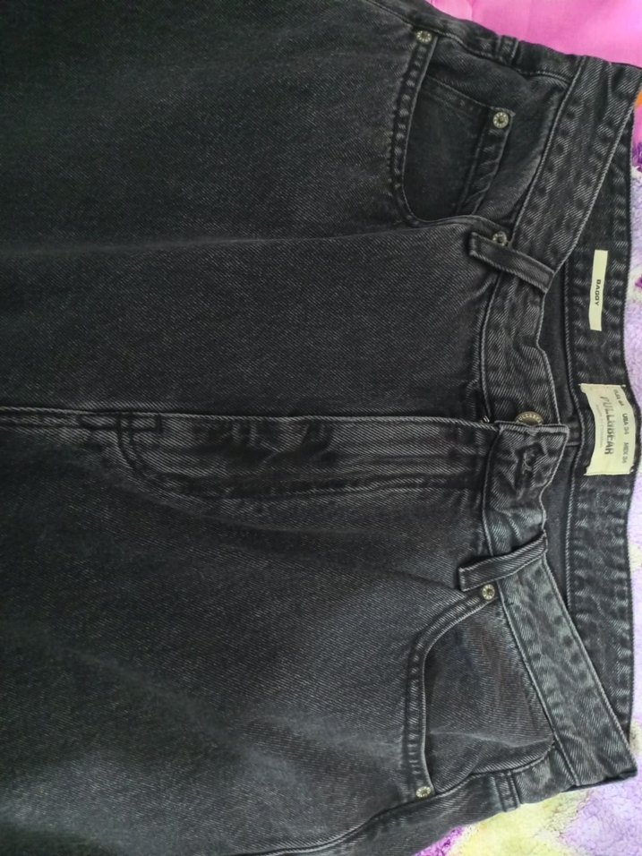 antrasit erkek baggy jean - Görsel 3