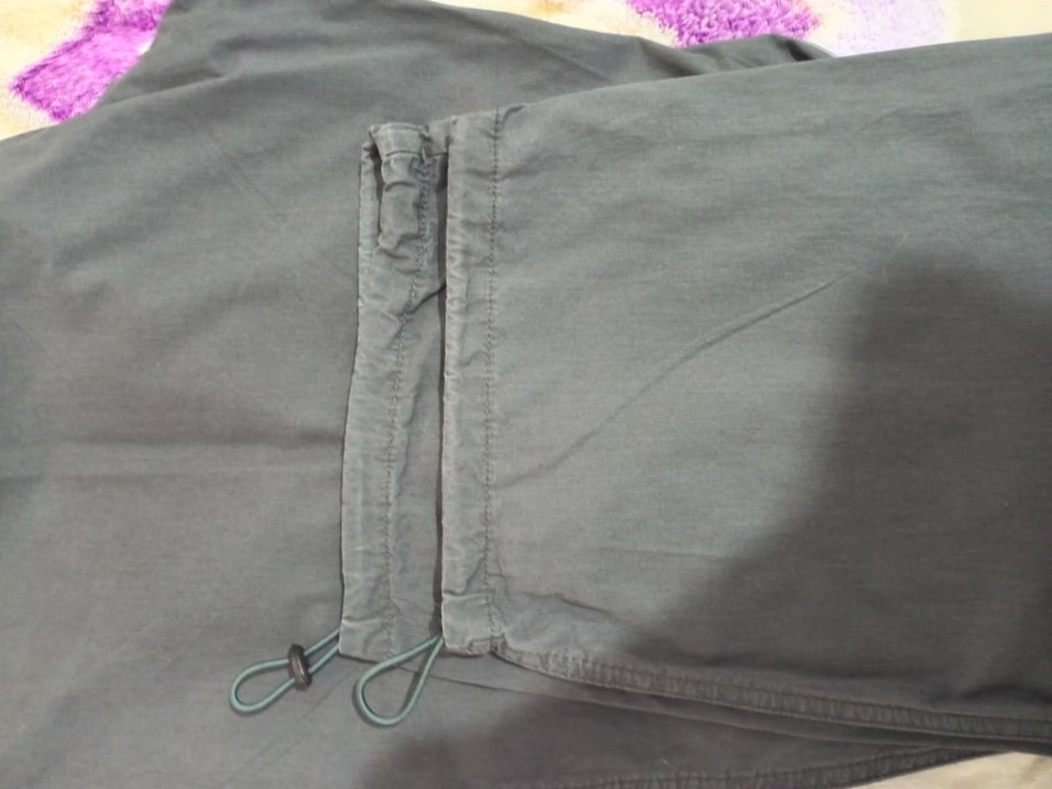 Gri Erkek Paraşüt Baggy Pantolon - Görsel 4