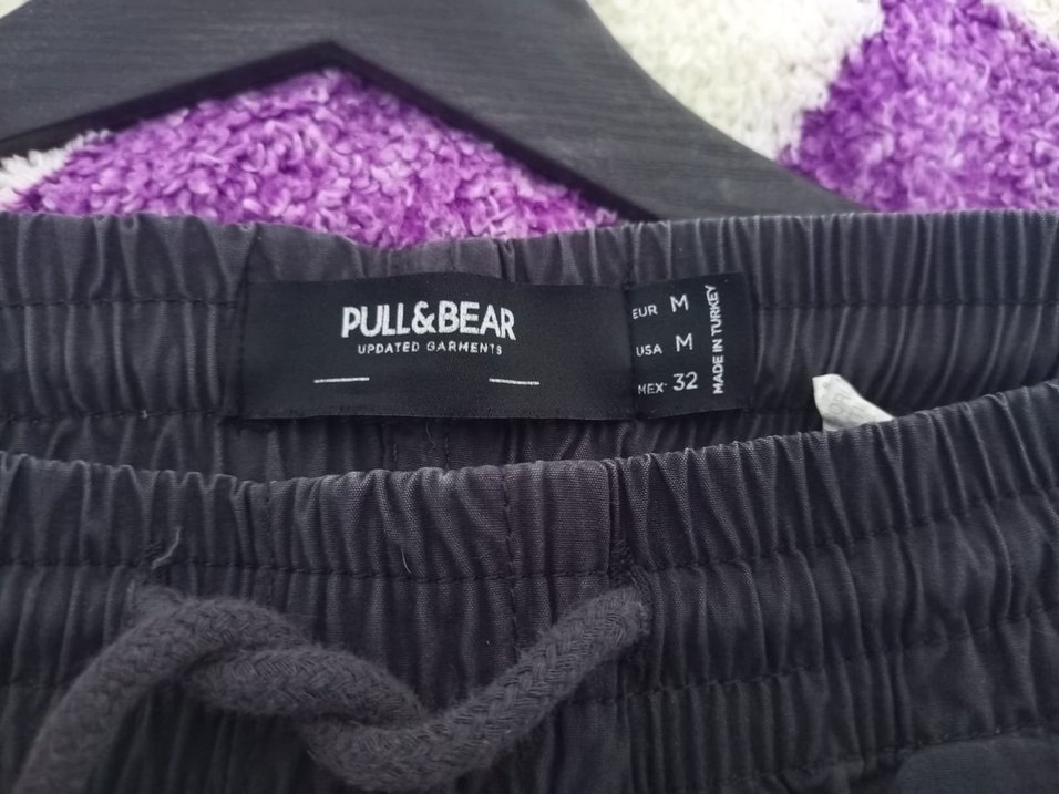 Gri Erkek Paraşüt Baggy Pantolon - Görsel 3