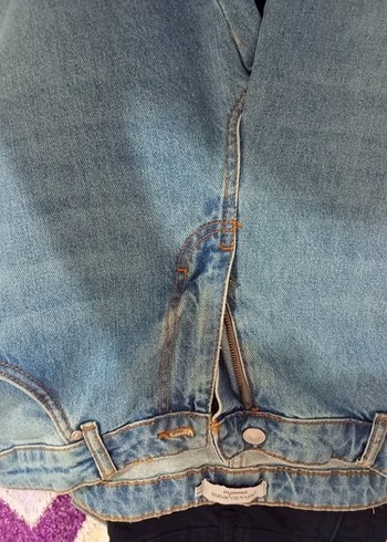 erkek mavi straight fit jean - Görsel 3