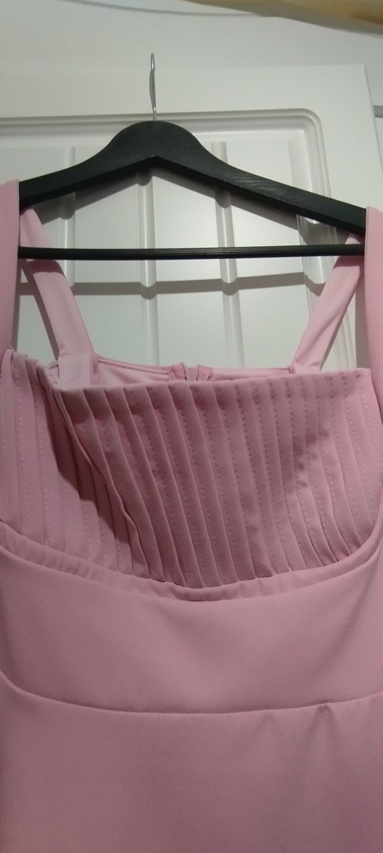 Pembe Mezuniyet Doğum Günü Elbisesi - Görsel 3