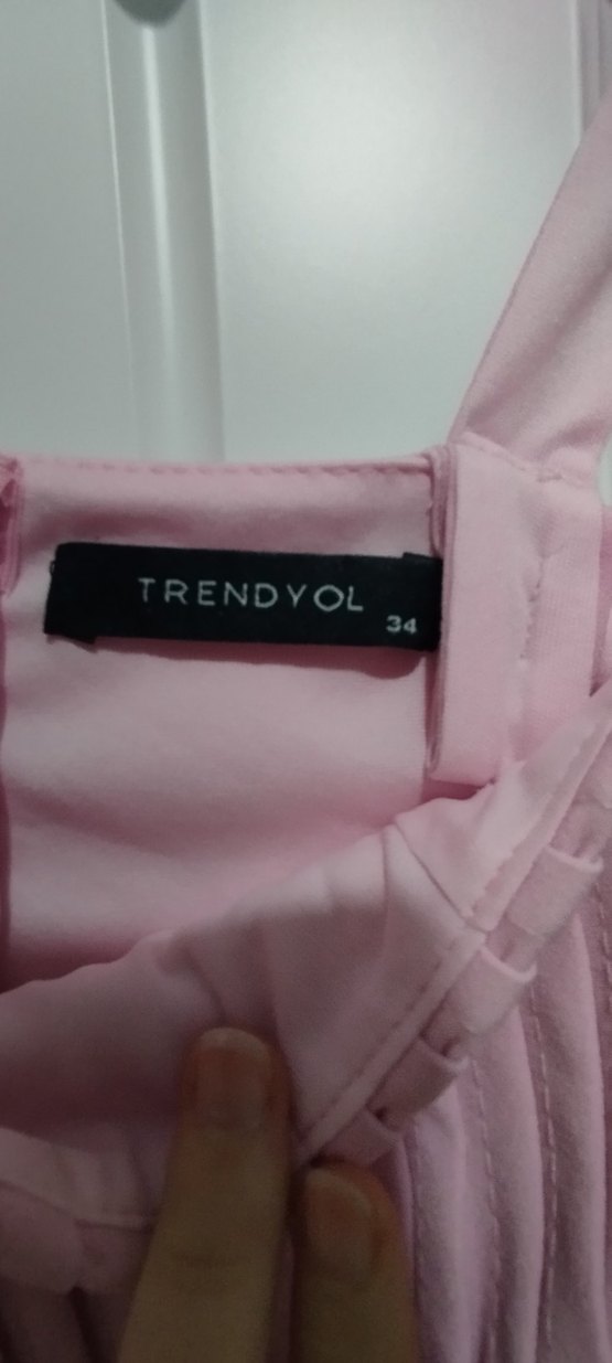 Pembe Mezuniyet Doğum Günü Elbisesi - Görsel 2