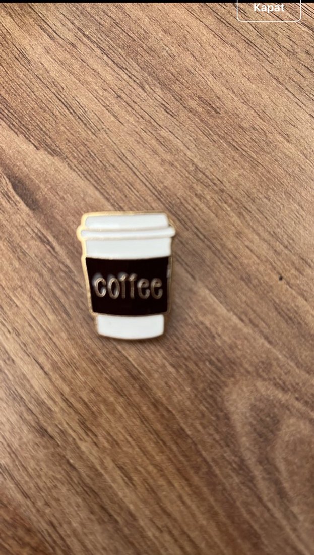 Kitap Tasarımlı Metal Broş - Görsel 3