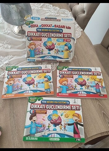 Dikkat güçlendirme seti 3 yaş