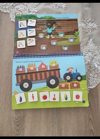 Beden Renk Cırtcırtlı etkinlik kitabı