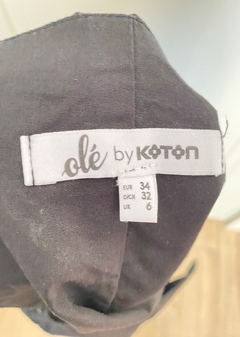 Koton Midi Keten Etek